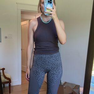 Free People Bliss Tank, Violet Umber, size XS